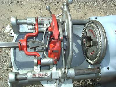 Ridgid model 801 pipe threading machine