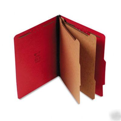 Sj paper S60407: 6-fastener partition folders; letter