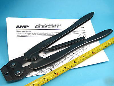 220187-1-a 50-ohm amp ratchet crimp tool aircraft 