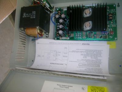 Alarm-saf npl-24060-B03-ul power supply-battery charger