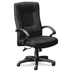 Basyx VL441 series high back executive chair wblack fa
