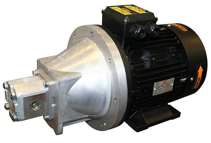 Hydraulic motor pump set 1.1 kw 240V 2.5CC/rev 3.6 l/mi