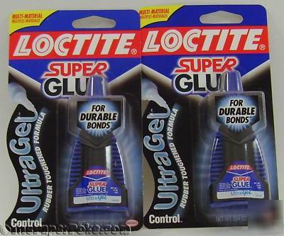 Loctite super glue ultragel double pack free shipping
