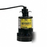 Pentair geyser 1/6HP submersible pump