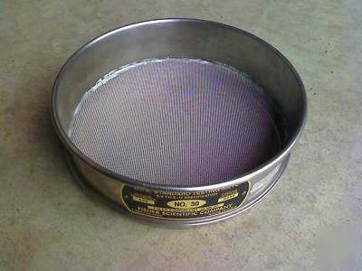 U.s.a. standard testing sieve no. 60 & no. 30 mesh