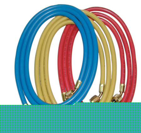 Yellow jacket set of 3 ea 6 ft premium charging hoses