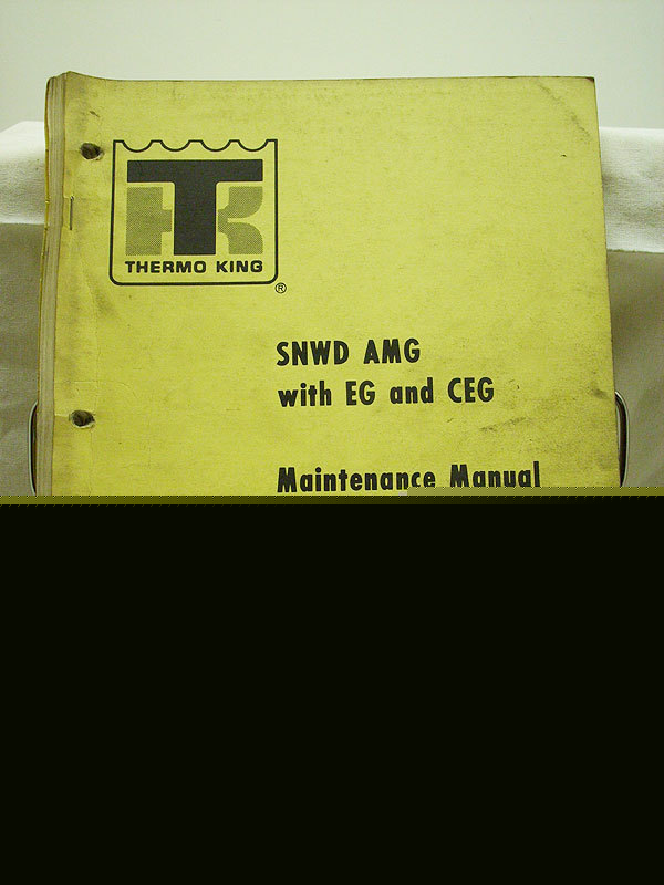 Thermo king snwd amg eg ceg diesel maintenance manual