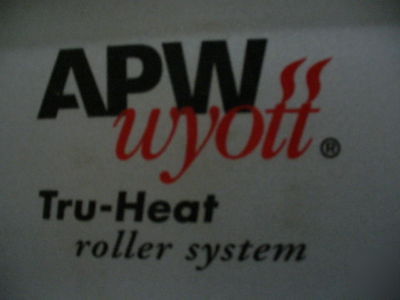 Used apw wyott hotrod hotdog grill hrs-50 hotdog roller
