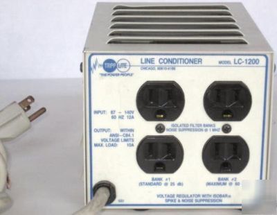 Tripp-lite lc-1200 w power transformer line conditioner