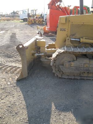 1990 cat D3C track dozer w/ 6 way blade stk # 1173