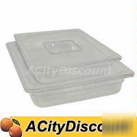 2 dz update 1/2 size polycarbonate food pans 4