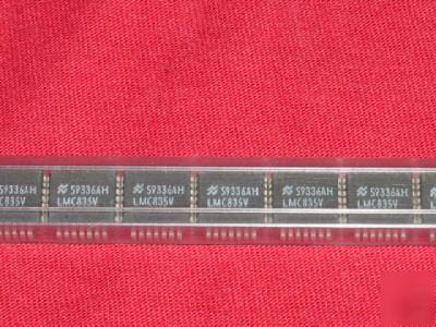 25 pcs. nsc# LMC835V, 7-bnd sterograph eqzer 28PLCC