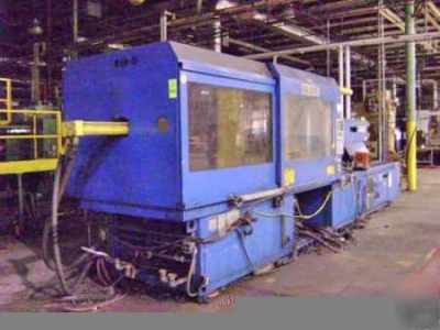 500 ton, 30 oz. van dorn injection molding machine '90