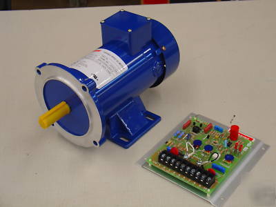 1/2 hp, nema 56C, dc motor and variable speed control