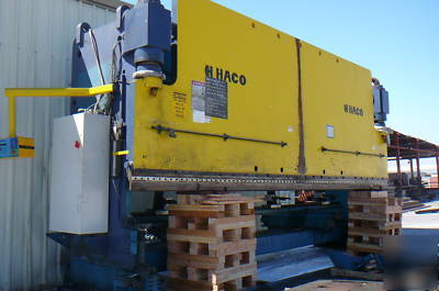 26' haco 450 ton press brake, 39