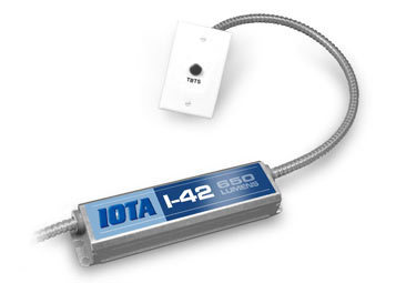 Emergency battery compact fluorescent iota i-42-em-a
