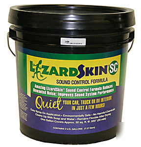 Lizard skin sound control kit 4 gals & gun kit