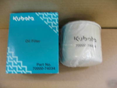 New 7000074034 oil filter kubota 70000-74034 