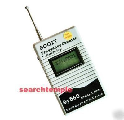 New digital lcd frequency scanner counter 50MHZ-2.4G 