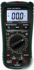 New mastech MS8260C ac/dc 10A digital multimeter dmm 