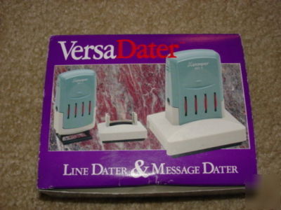 New versadater line dater & message dater-received- 