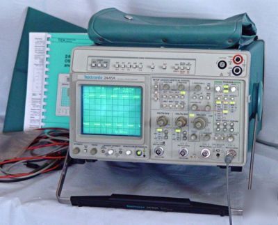 Tektronix oscilloscope 2445A with digital multimeter