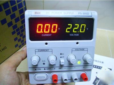 Variable 30V 5A dc power supply lab grade 1 year warran