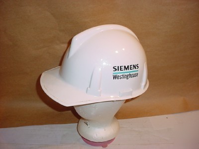 Vtg. rare westinghouse siemens msa hard hat helmet