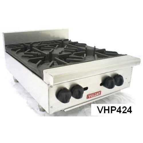 Vulcan VHP636 hotplate, gas, 6 burners (30,000 btu), ac