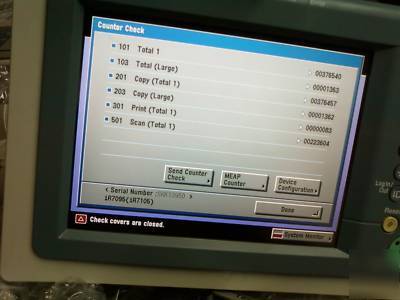 Canon IR7095 - ir 7095 ir 7105 with print+V1 finisher 