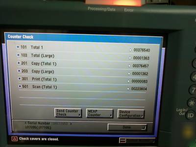 Canon IR7095 - ir 7095 ir 7105 with print+V1 finisher 