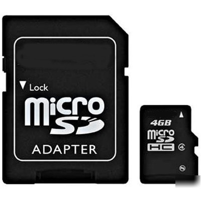 4GB micro sd for blackberry curve 8330 pearl flip 8220