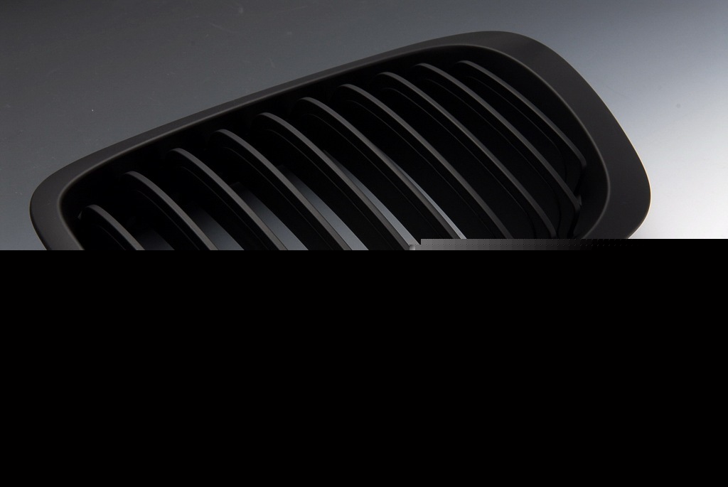 99~02 bmw E46 2DR 325I 330I coupe matte black grille us