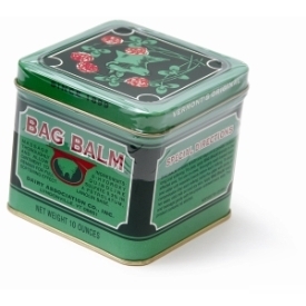 Bag balm ointment for use on livestock goats cattle dog
