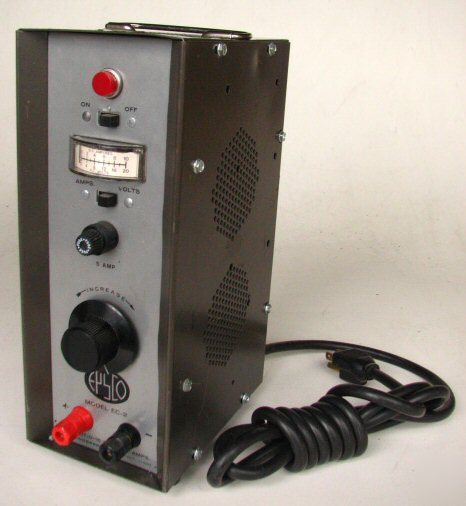 Epsco ec-2 dc power supply 5A 0-16V 