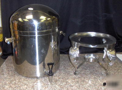 Hot drink/coffee dispenser / stainless steel / 5 gals. 