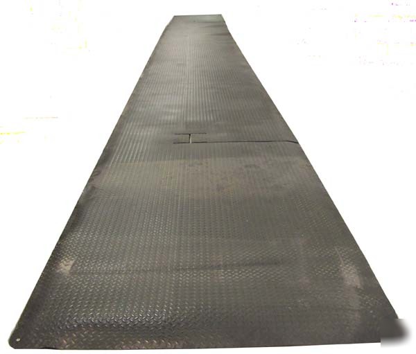 Industrial anti-fatigue floor safety mat 50' X5' x 3/4