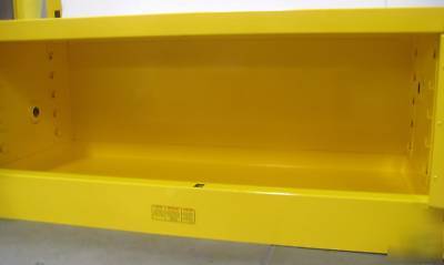 Justrite piggyback 25801 12GAL flammable safety cabinet