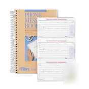 Tops spiral bound important message book