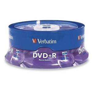 Verbatim 95033 -25PK dvd+r 16X 4.7GB bran