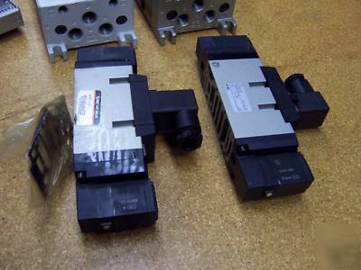 1 lot misc. smc pneumatic valves/ parts