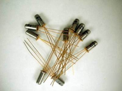 10 x 103NU71 germanium npn transistor gold tesla