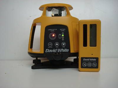 David white ael 900 autolaser 4700 w/ 5418 detector 