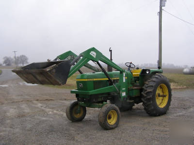 John deere 4230 with loader