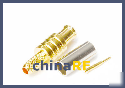 Mcx crimp plug rf connector for RG316 RG179 RG174