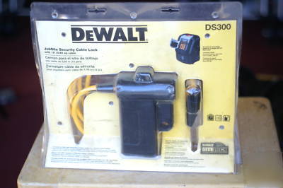 New dewalt DS100 security portablealarm system w/extra