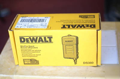 New dewalt DS100 security portablealarm system w/extra