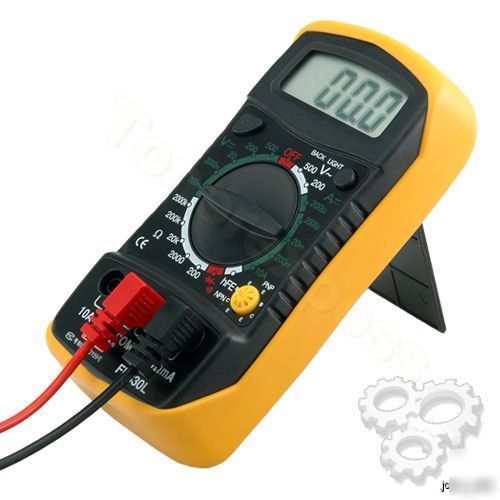 Pratical digital multimeter ammeter/voltmeter/ohmmeter