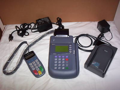 Verifone omni 3200 w/pinpad 1000SE/1 & CR600