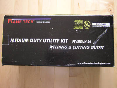 New brand flame tech welding cutting outfit set kit